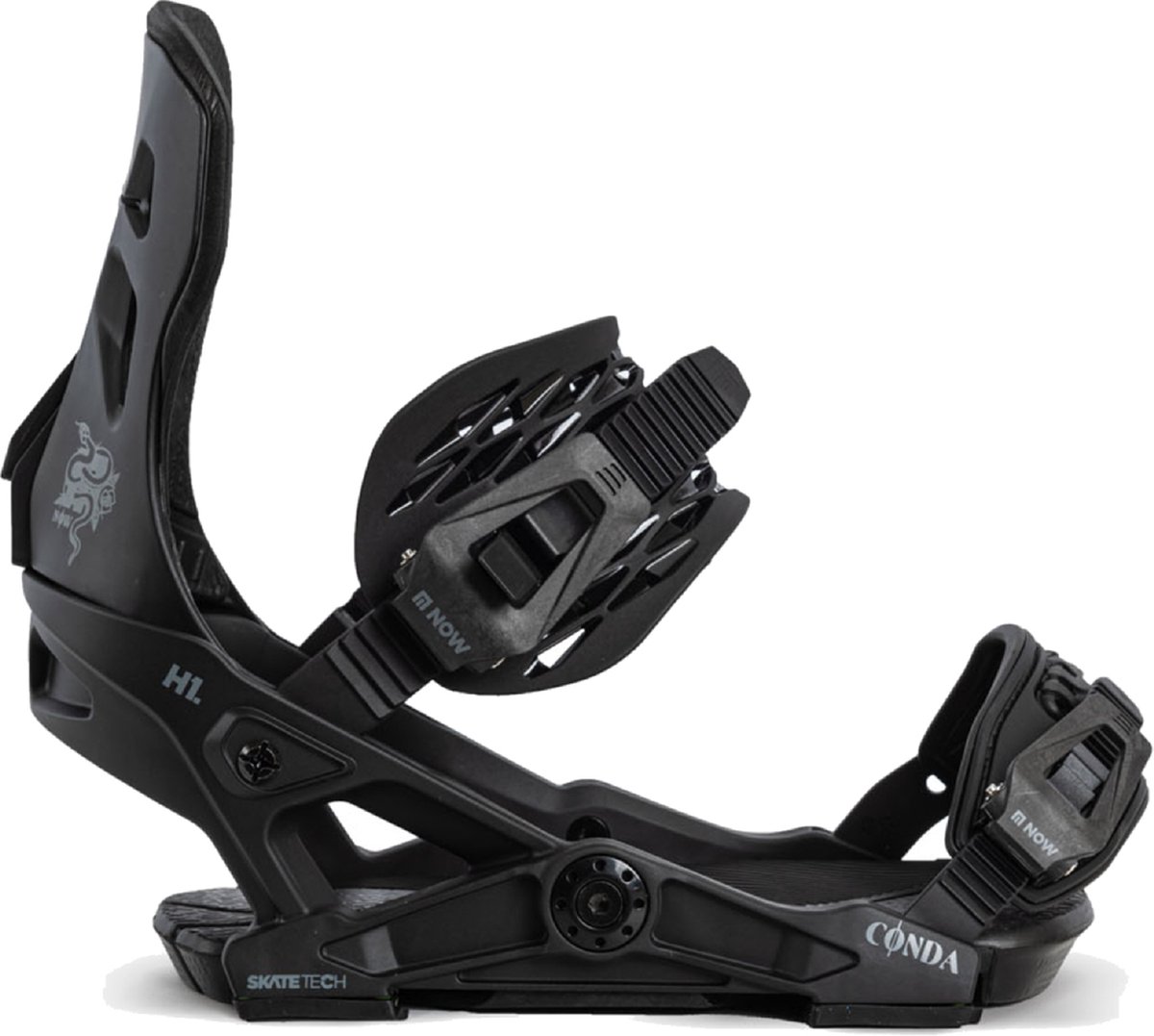 Head Unisex - NX ONE snowboardbinding voor volwassenen, zwart, XL Head Unisex - NX ONE snowboardbinding voor volwassenen, zwart, XL