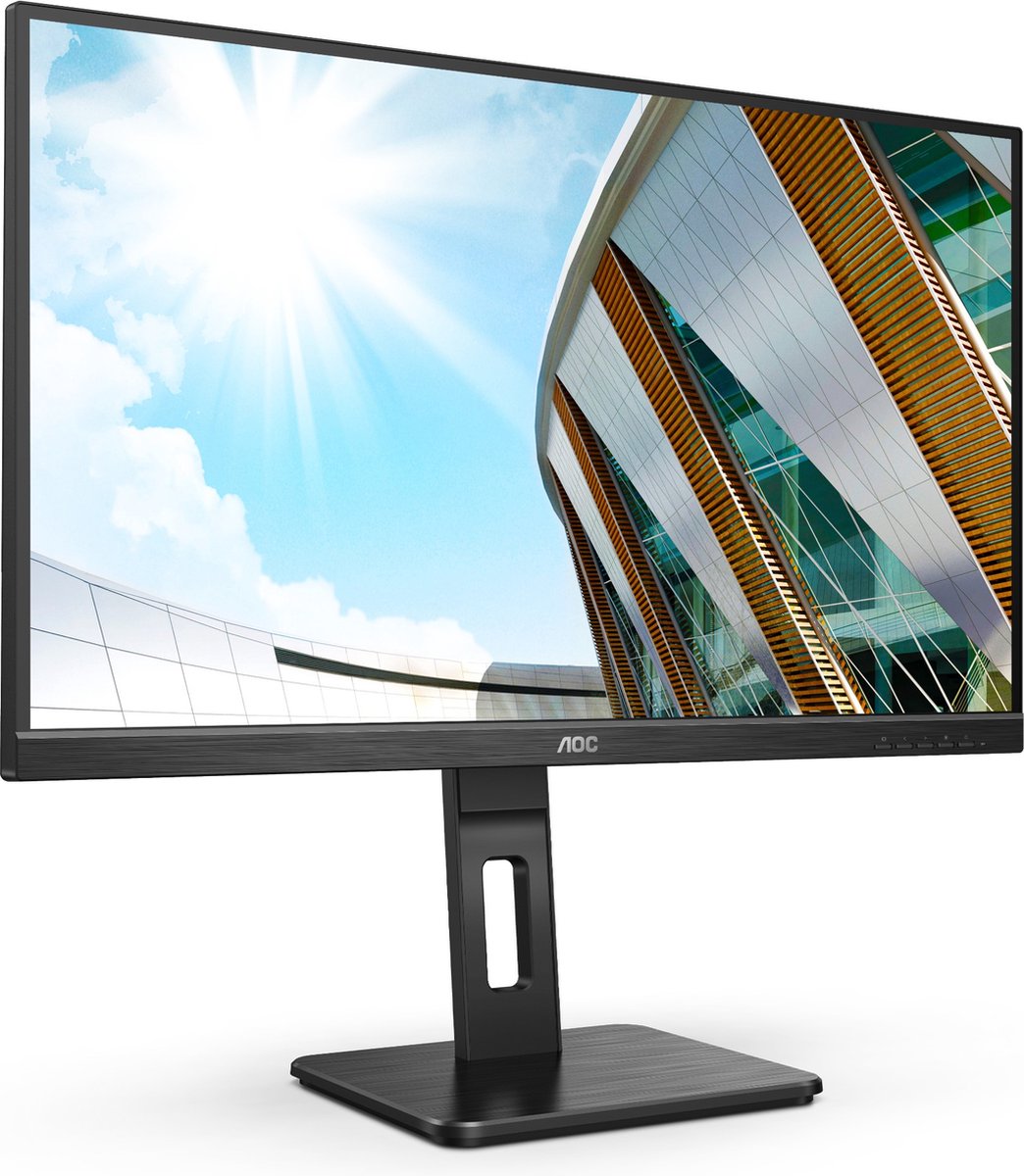 AOC U27P2CA computer monitor 68,6 cm (27") 3840 x 2160 Pixels 4K Ultra HD LED Zwart