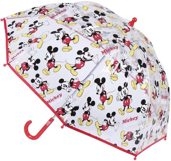 Parapluie enfant Disney Mickey Mouse - coloré - D71 cm