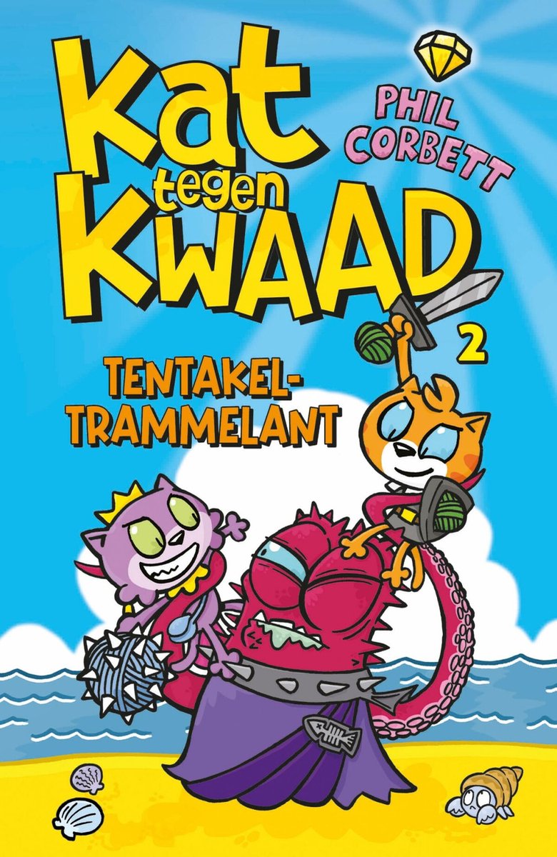 Omslag van Kat tegen kwaad 2 - Tentakeltrammelant
