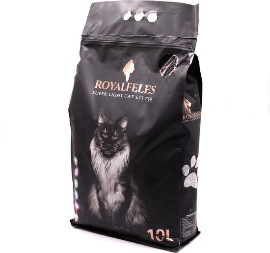 Royal Feles litière pour Cat super légère non parfumée grande taille 10L |  bol.com