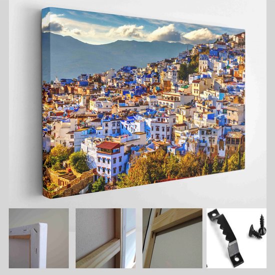 Poster Carte du Monde - Chefchaouen