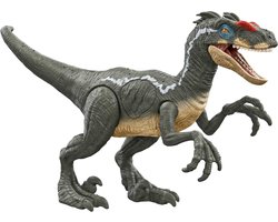 foto van Mattel Jurassic World Epic Attack Velociraptor Met Geluidseffecten - 4+