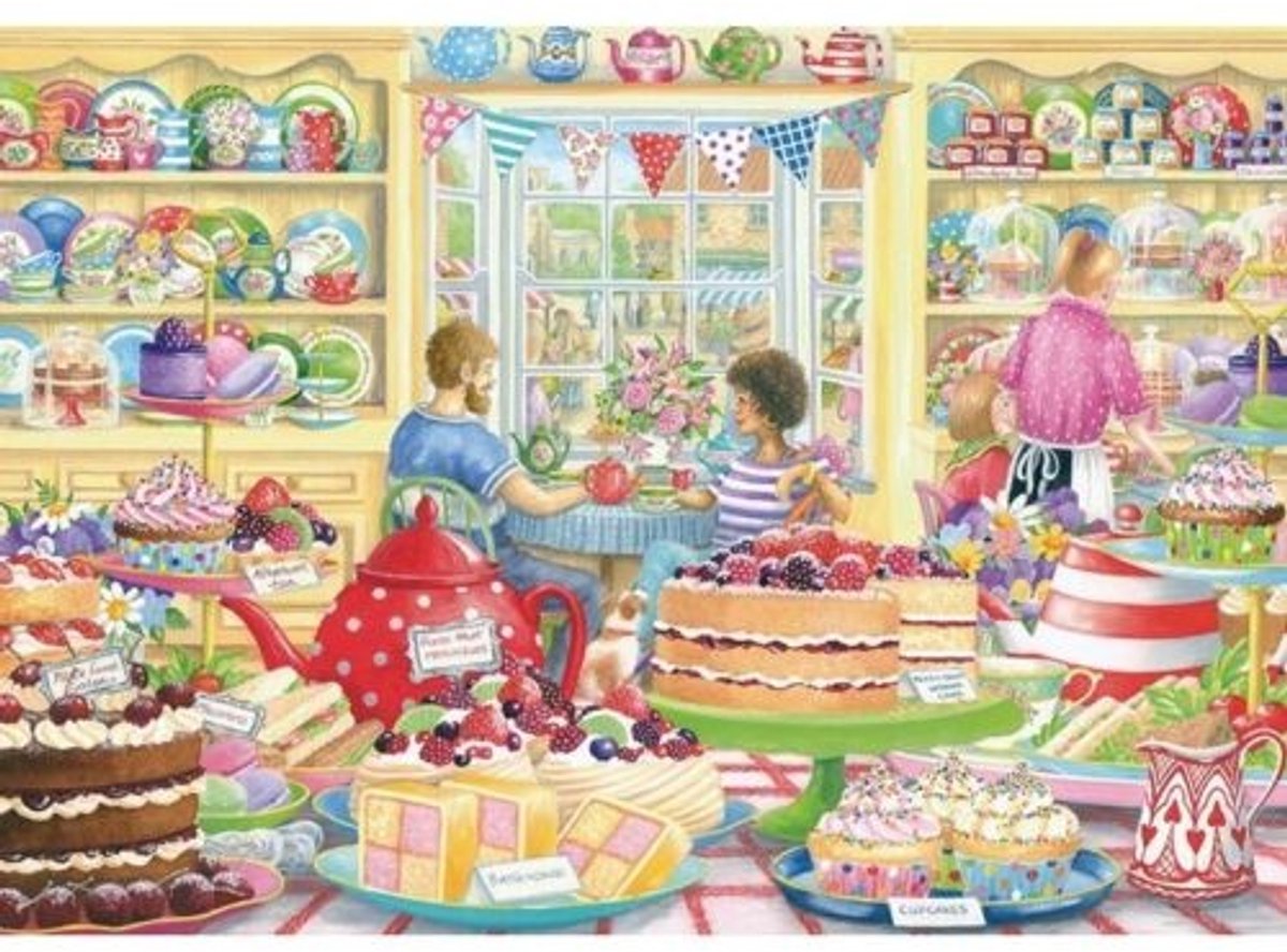 Afternoon Tea Puzzel 1000 Stukjes