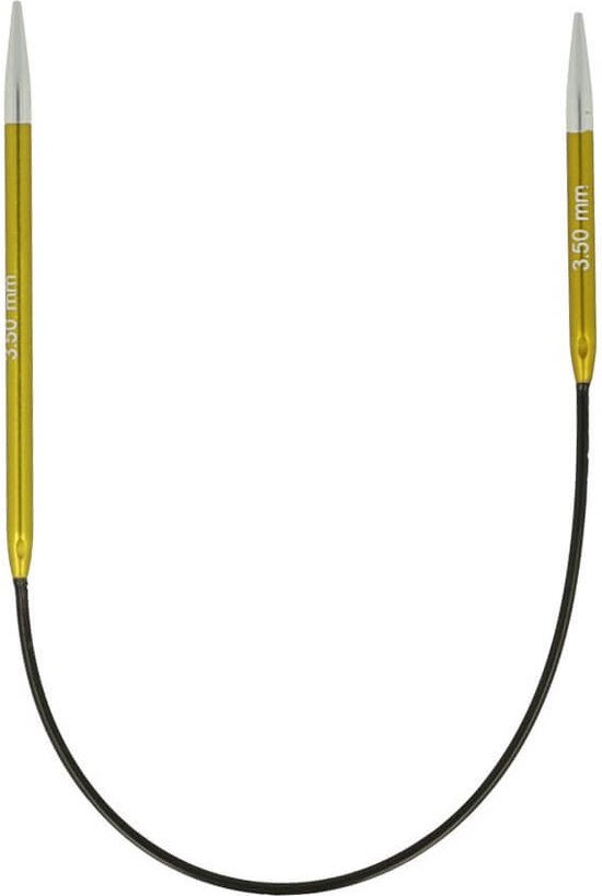 KnitPro Zing rondbreinaalden 25cm 3.50mm. - KnitPro