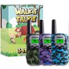 Omnium - Walkie Talkie voor Kinderen - Volwassenen - Portofoon - 3 stuks - 3 KM bereik - Camouflage