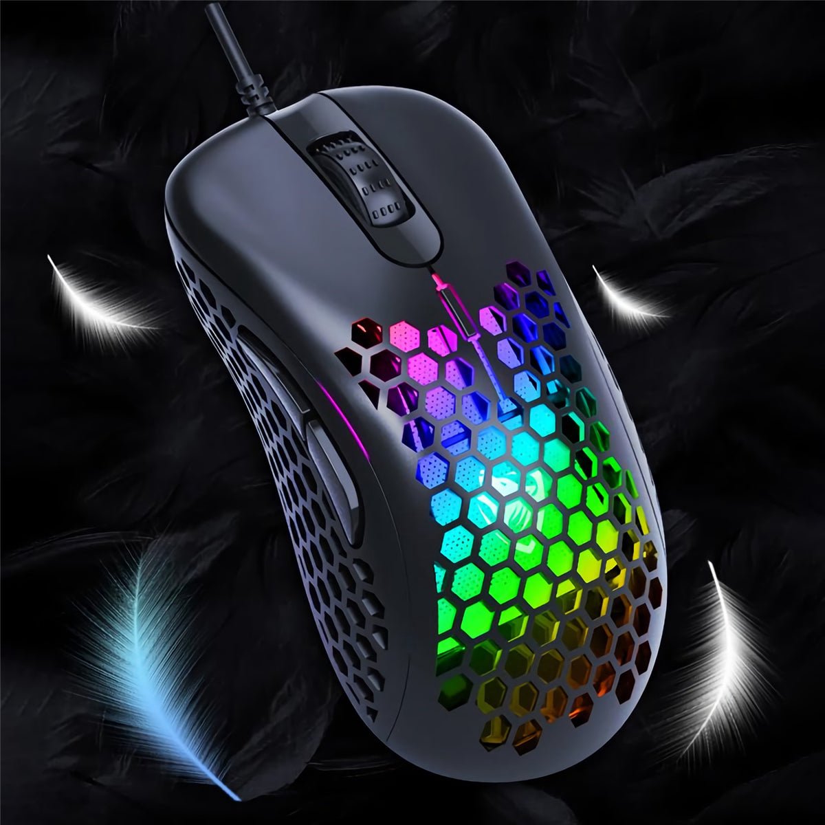 Gamer Gift BM600 Souris de Gaming sans fil rechargeable - Ultra légère -  Siècle des