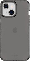 ITSkins SpectrumClear Telefoonhoesje geschikt voor Apple iPhone 13 Mini Hoesje Flexibel TPU Backcover Shockproof - Zwart