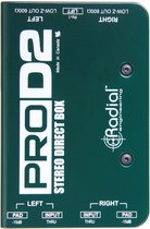 Radial ProD2 - Passieve DI box, stereo