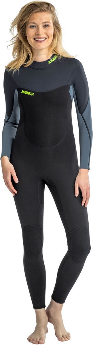 Jobe Dames Sofia 3/2mm Rug Ritssluiting Wetsuit - Midnigh