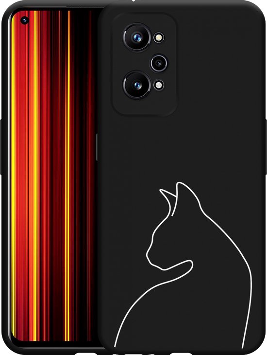 ILING Cover Per Realme GT Neo 2 / GT Neo 3T / GT 2 – Custodia In Vetro Temperato E TPU – Rosso Fuoco – Ultra-sottile E Antiurto