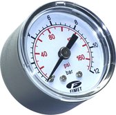 Aerotec Manometer 9052092 Aansluiting (manometer): Achterkant Schroefdraad (buiten) 1/8 1 stuk(s)