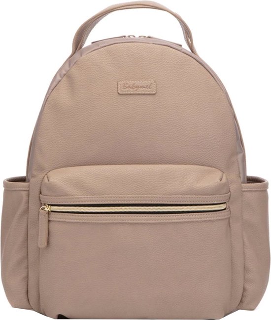 Product: Babymel Lola Vegan Leather Luiertas almond, van het merk Babymel