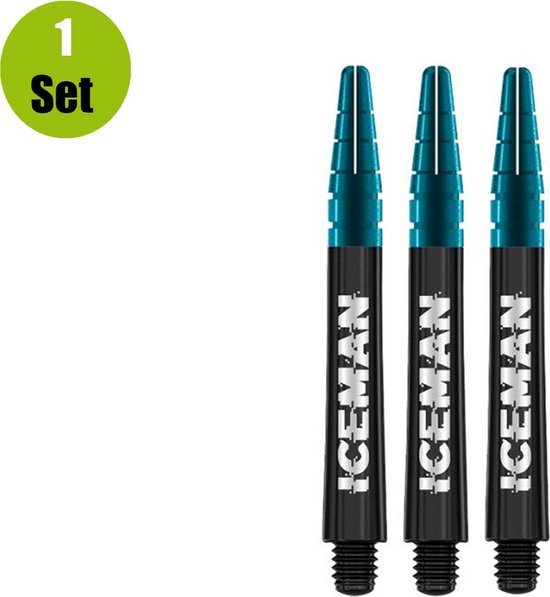 Iceman Nitro Ionic Dartshafts - Zwart - Medium - () van Winmau — afbeelding 4