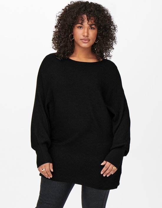 ONLY CARMAKOMA CARADALINE LIFE L/ S PULLOVER KNT Pull Femme - Taille M-46/48