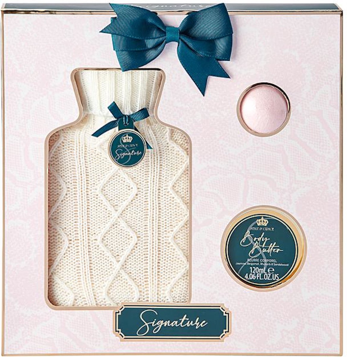 Style & Grace Hot Water Bottle Gift Set (29879) (3372)