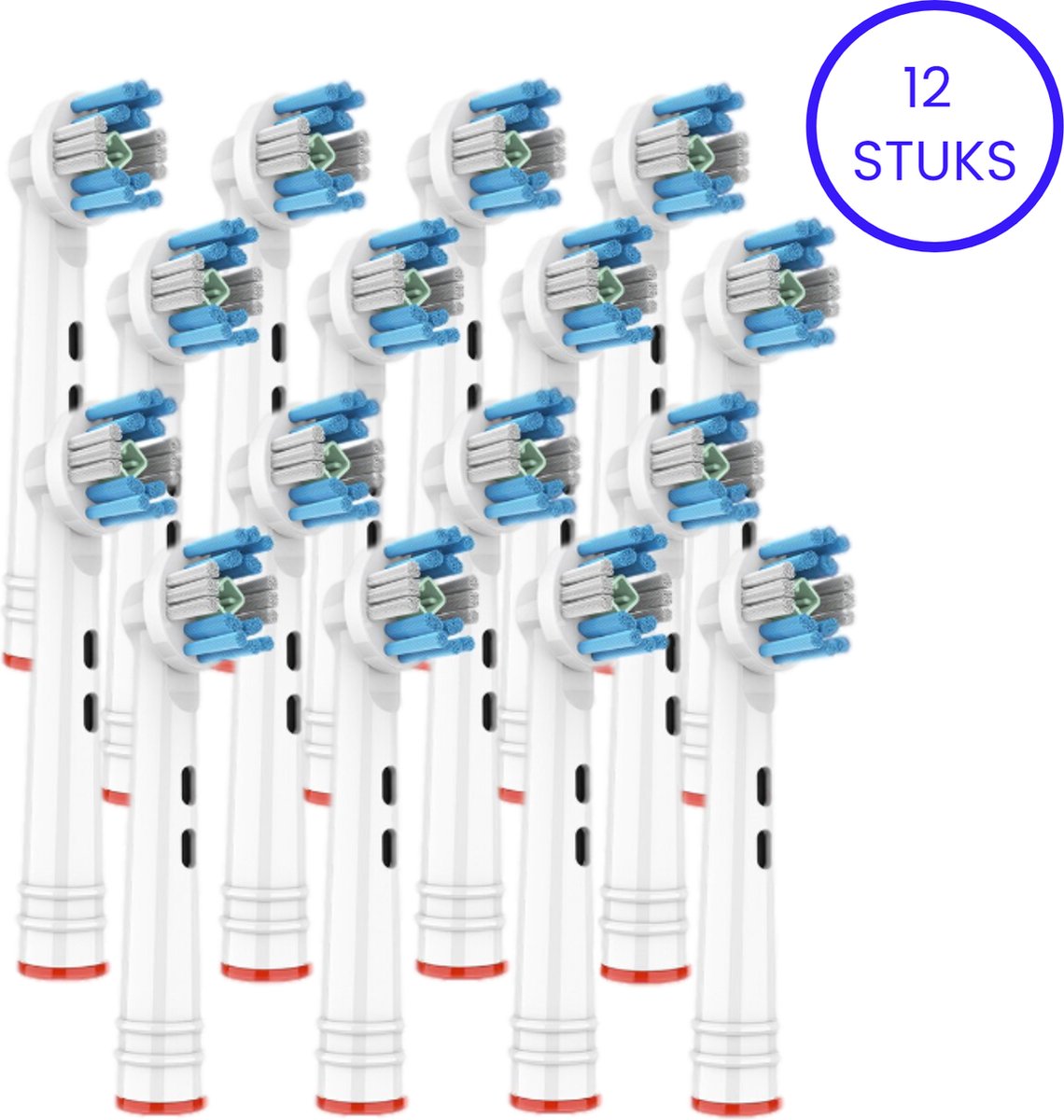 12 Têtes De Brosse De Rechange Pour Braun Oral-B Power/Pro/Triumph/3D Excel - Compatible