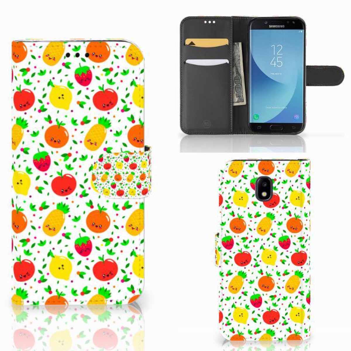 Samsung Galaxy A30 Book Cover Fruits