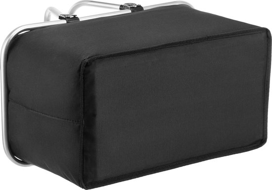 Outtec® Panier de Pique-nique avec Compartiment Isotherme - Sac de Pique-nique Pliable - Sac Isotherme - Panier Isolé - 29 Litres - 47 x 27 x 22 cm