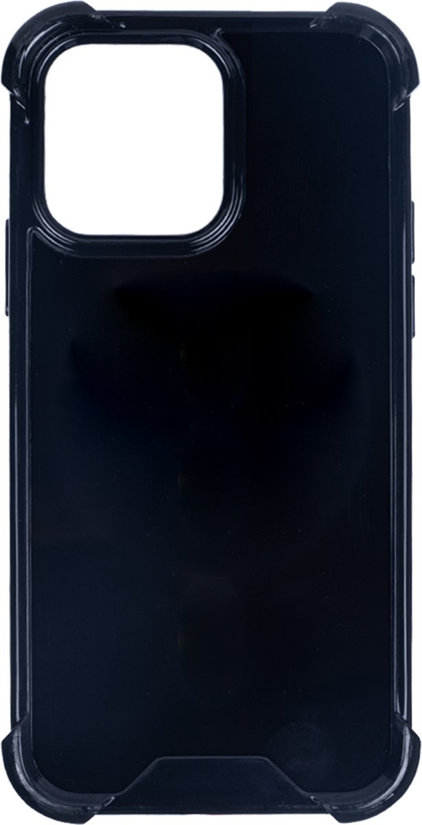 voor iPhone 15 Plus Anti-Burst Case Black