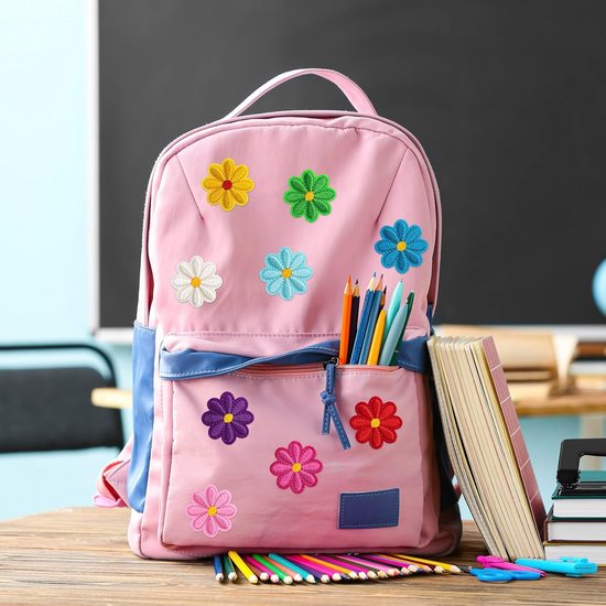 Lot de 14 écussons thermocollants brodés à coudre pour Vêtements , Vêtements de bricolage, pour vestes, chapeaux, sacs à dos, jeans, 4 x 4 cm