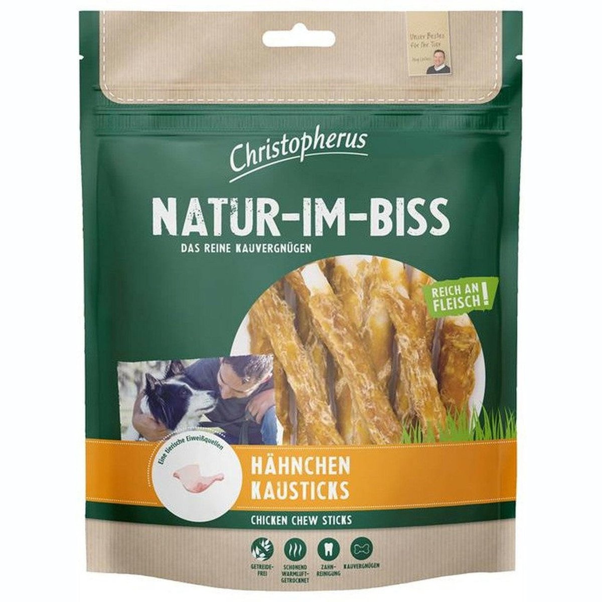 Christopherus Snack Kip Kauwsticks 5x300g - Kip