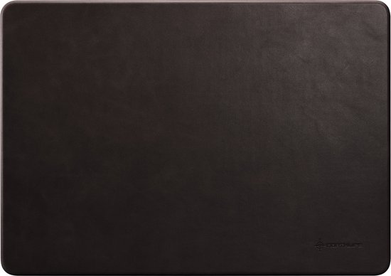 NorthLife Convient pour MacBook Air 13 pouces M2/ M3 (2022-2024) Housse en cuir - étui - Zwart