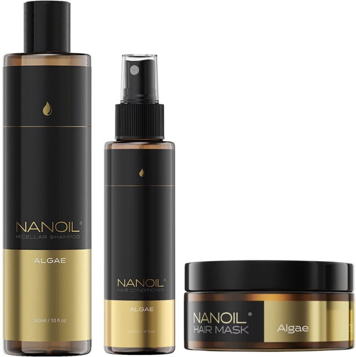 Nanoil - Algae Complete Set - 300+125+300ml