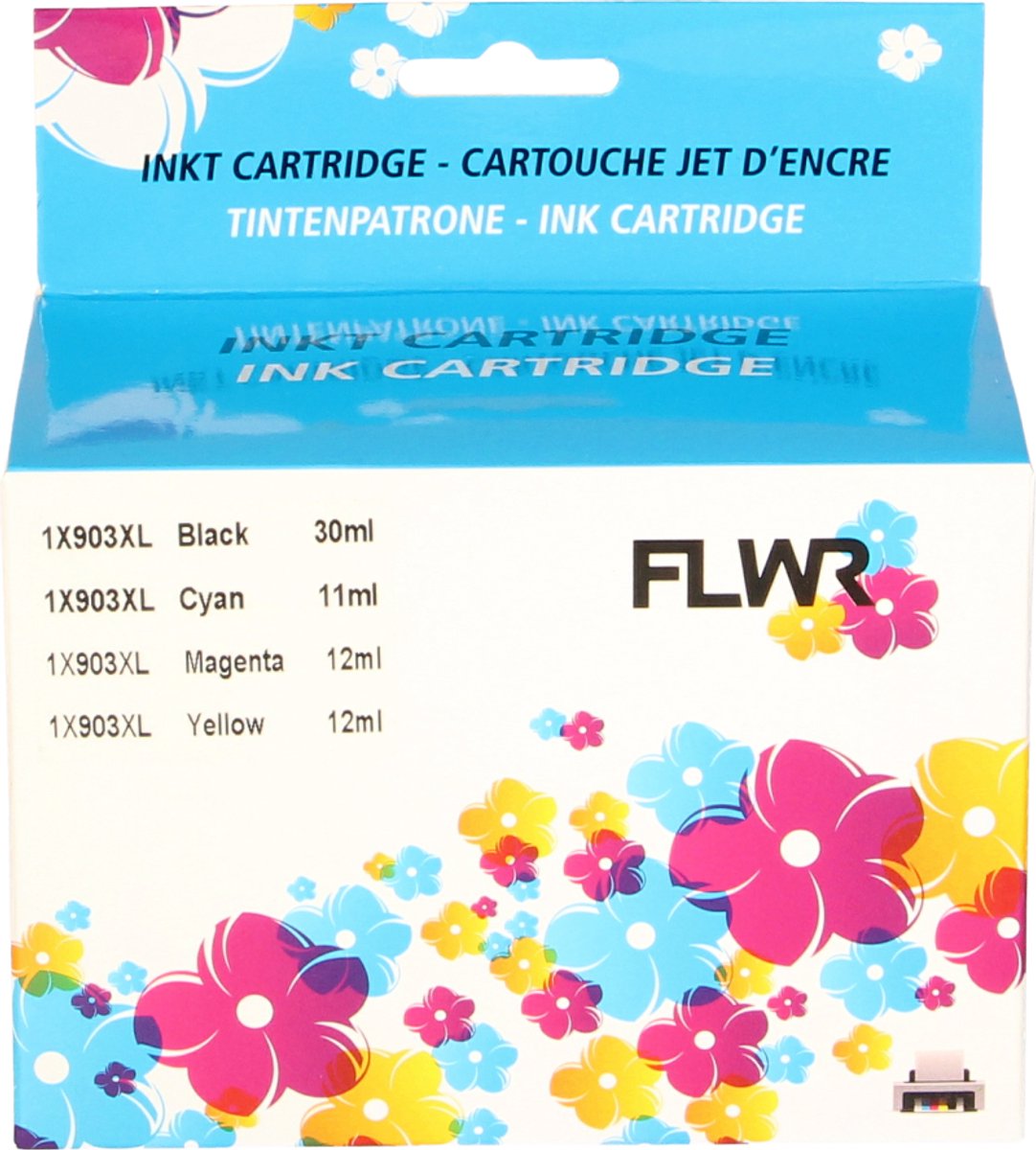 FLWR - Cartridges / HP 903XL Multipack / zwart en kleur / Geschikt voor HP