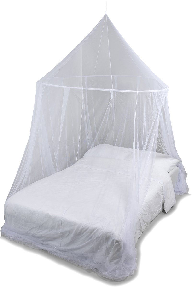 Deconet klamboe Bangla Max XXL Top150cm x 14meter WIT 2 pers
