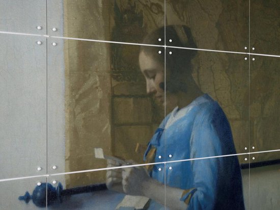 IXXI Brieflezende vrouw in het blauw, Johannes Vermeer & Rijksmuseum