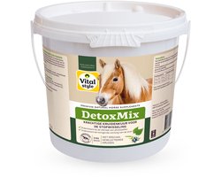 VITALstyle Detoxmix - Paarden Supplement - Krachtige Kruidenkuur Voor De Stofwisseling - Met o.a. Fenegriek & Brandnetel - 3 kg