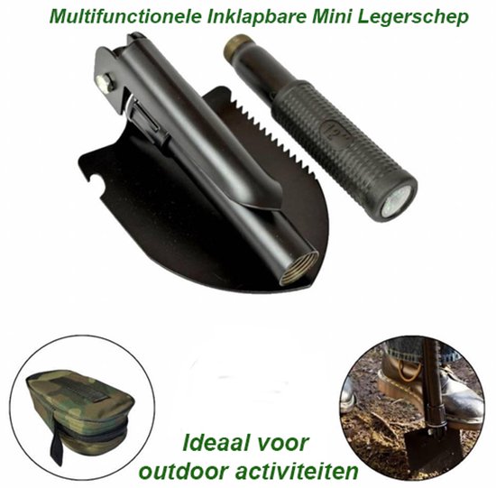 2-Stuks Multifunctionele Inklapbare Mini Legerschep van LifeGoods — afbeelding 4