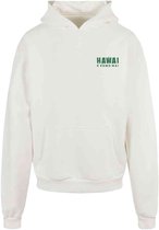 Merchcode - Sweat à capuche/pull oversize Hawaii - XXL - Wit