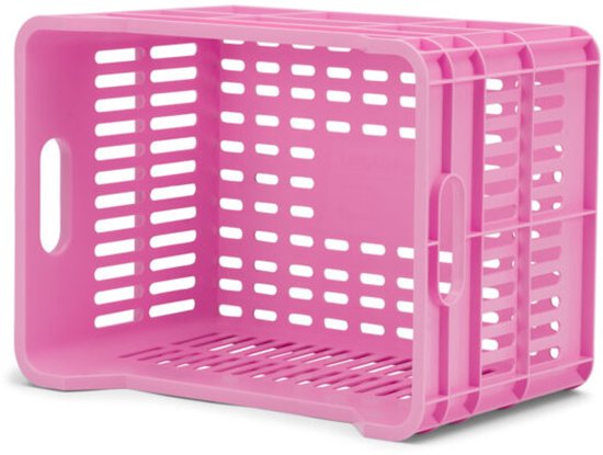 Urban Proof fietskrat 15L bright pink Recycled 30x22x19cm van Urban Proof — afbeelding 5