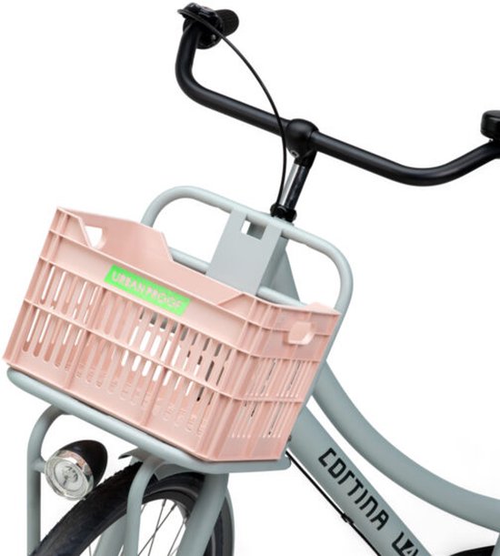Urban Proof fietskrat 15L pastel pink Recycled 30x22x19cm van Urban Proof — afbeelding 4