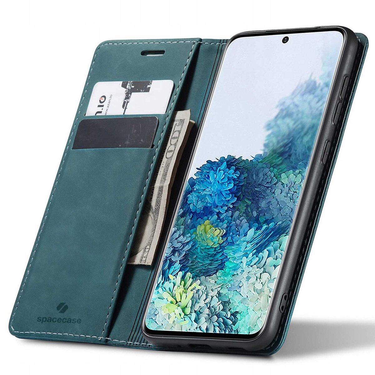 Spacecase Case Cover Voor Samsung Galaxy S20 Ultra Blauw