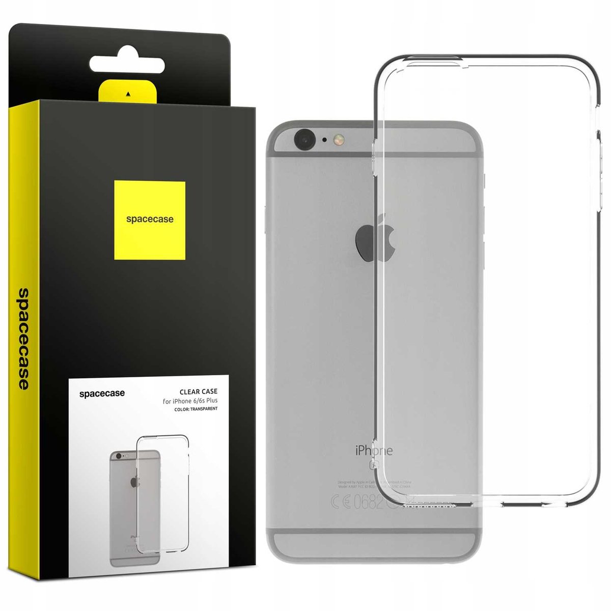 Spacecase Case Helder Voor Iphone 6 6S Plus Transparante Bescherming