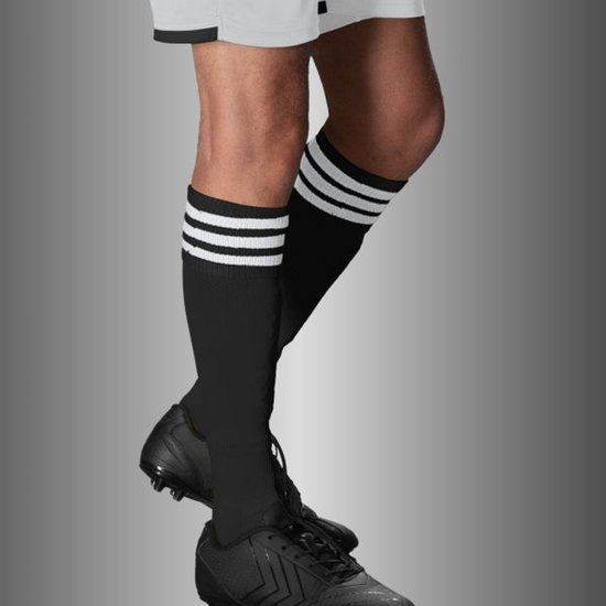 Chaussettes de sport Stanno Ring Stutzenstrumpf - Noir - Taille 41/44