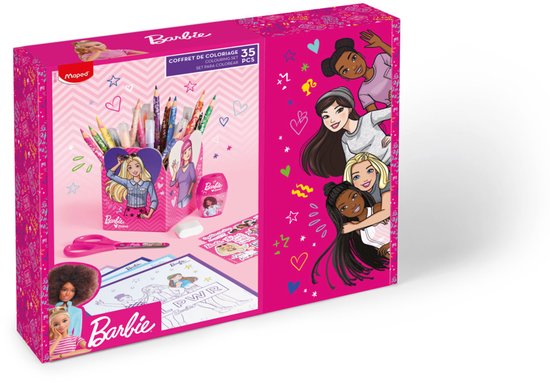 MAPED Barbie 35 pièces, produit complet
