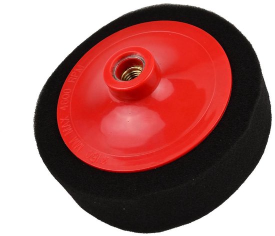 Universele polijsthoes met elastiek voor auto polijstmachines met 25 cm, 250 mm polijstschijf diameter