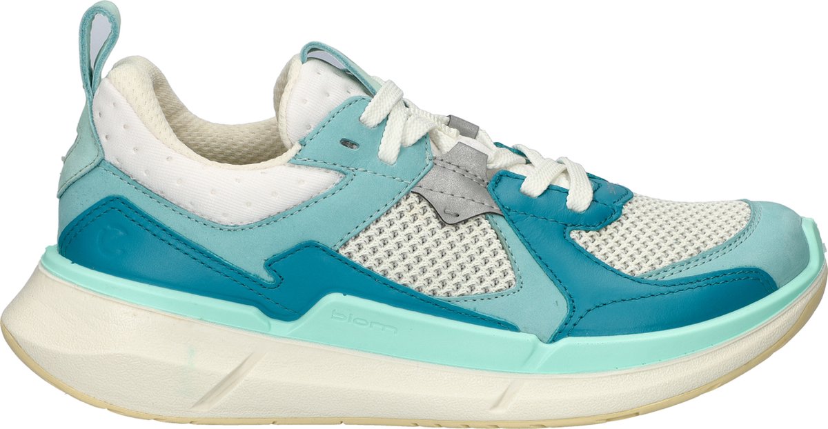 Ecco Biom 2.2 dames sneaker - Blauw wit