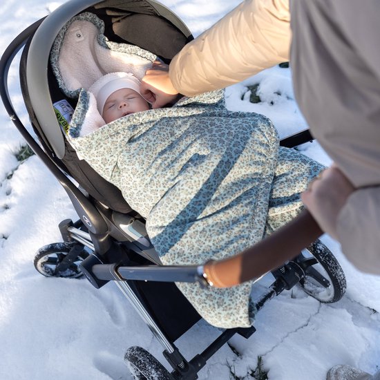 BEMINI Voetenzak - Biside 0-12m - Warme teddy - Heidi Opalin van Bemini — afbeelding 4