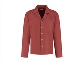 Yumeko pyjamashirt heren flanel fluweel rood s