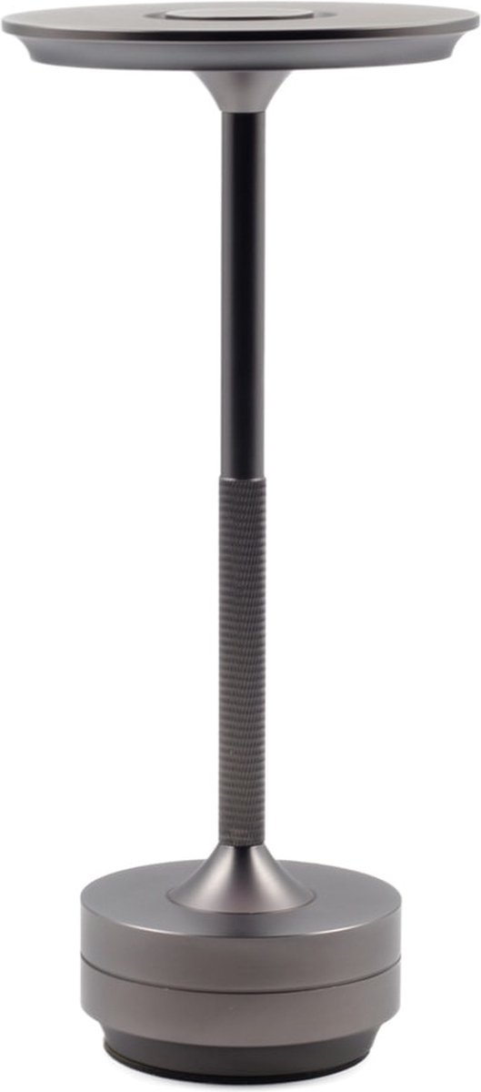 Draadloze led tafellamp Venice zwart 27cm