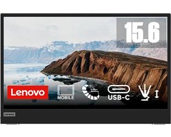 Lenovo L15 66E4UAC1WL - Full HD Portable Monitor - 15.6 inch