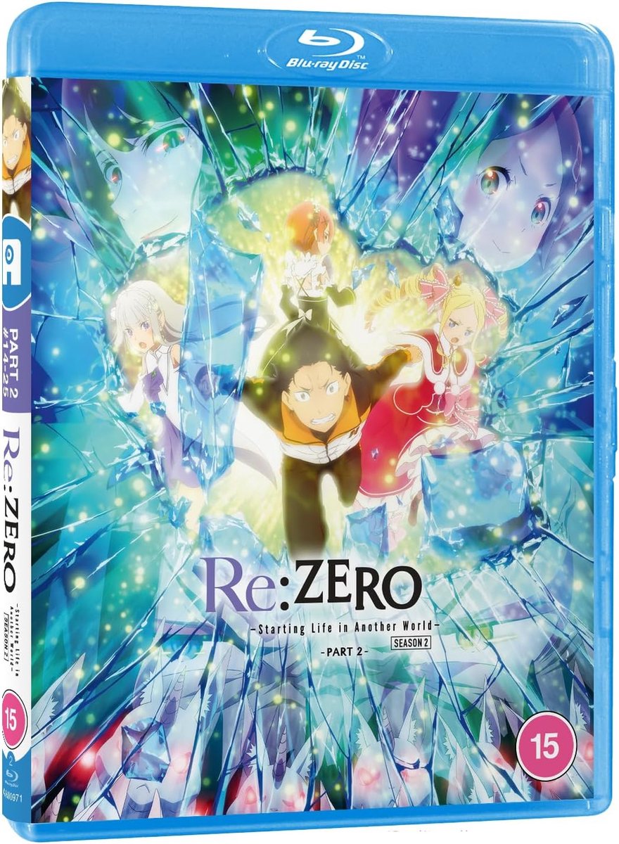 Re:Zero - Seizoen 2 Deel 2 - Blu-ray - Import