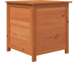 vidaXL Kussenbox 50x50x56 cm massief vurenhout Kussenbox - Tuin Decoratie - Buitenschrijnwerk - Hout Meubel - Opslagkast