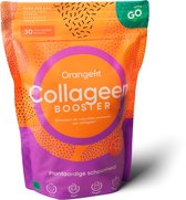 Orangefit Collageen Poeder - 300gr (30 porties) - Hyaluronzuur & Vitamine C / B8 - Supplementen - Voor Huid & Haar
