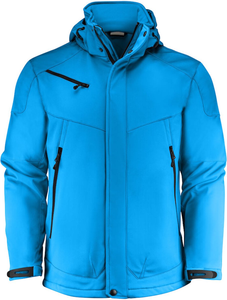 Printer JACKET SOFTSHELL SKELETON 2261035 – 3XL Oceaanblauw